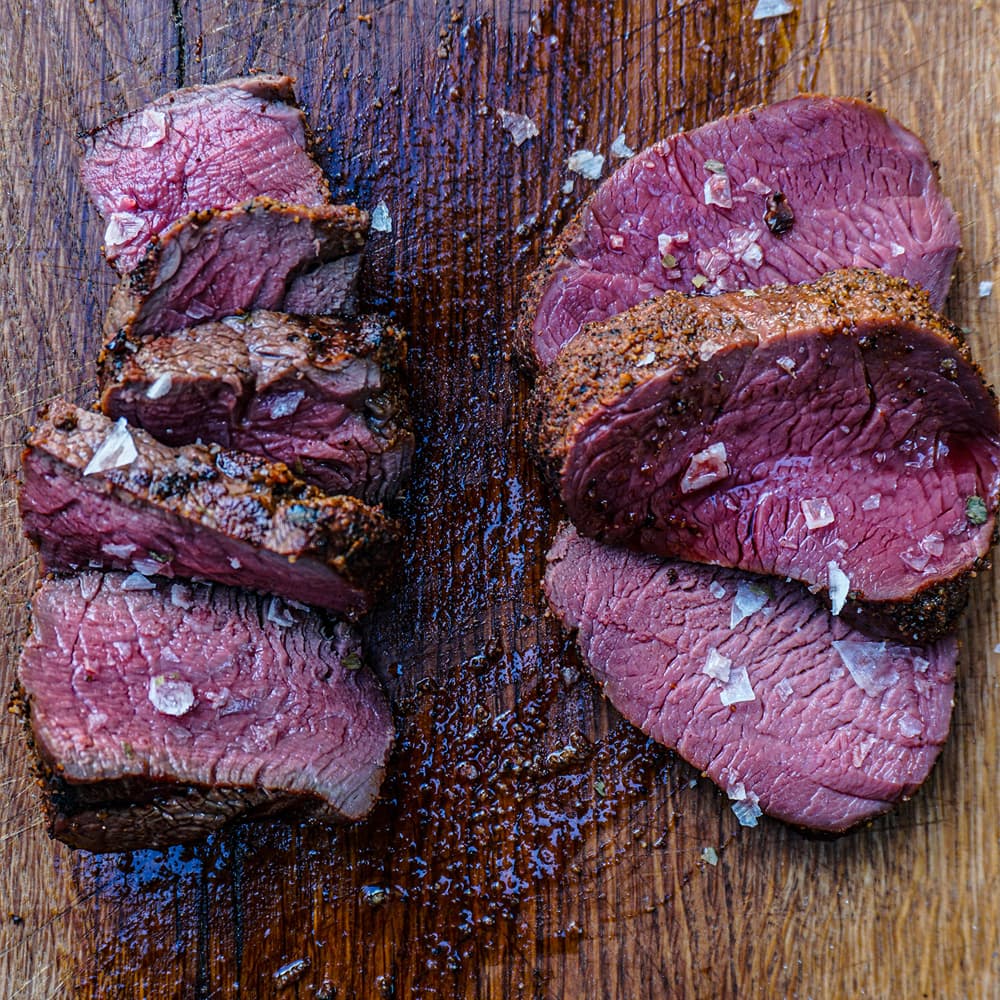 Szarvas gerinc fillé grillezése weber grill