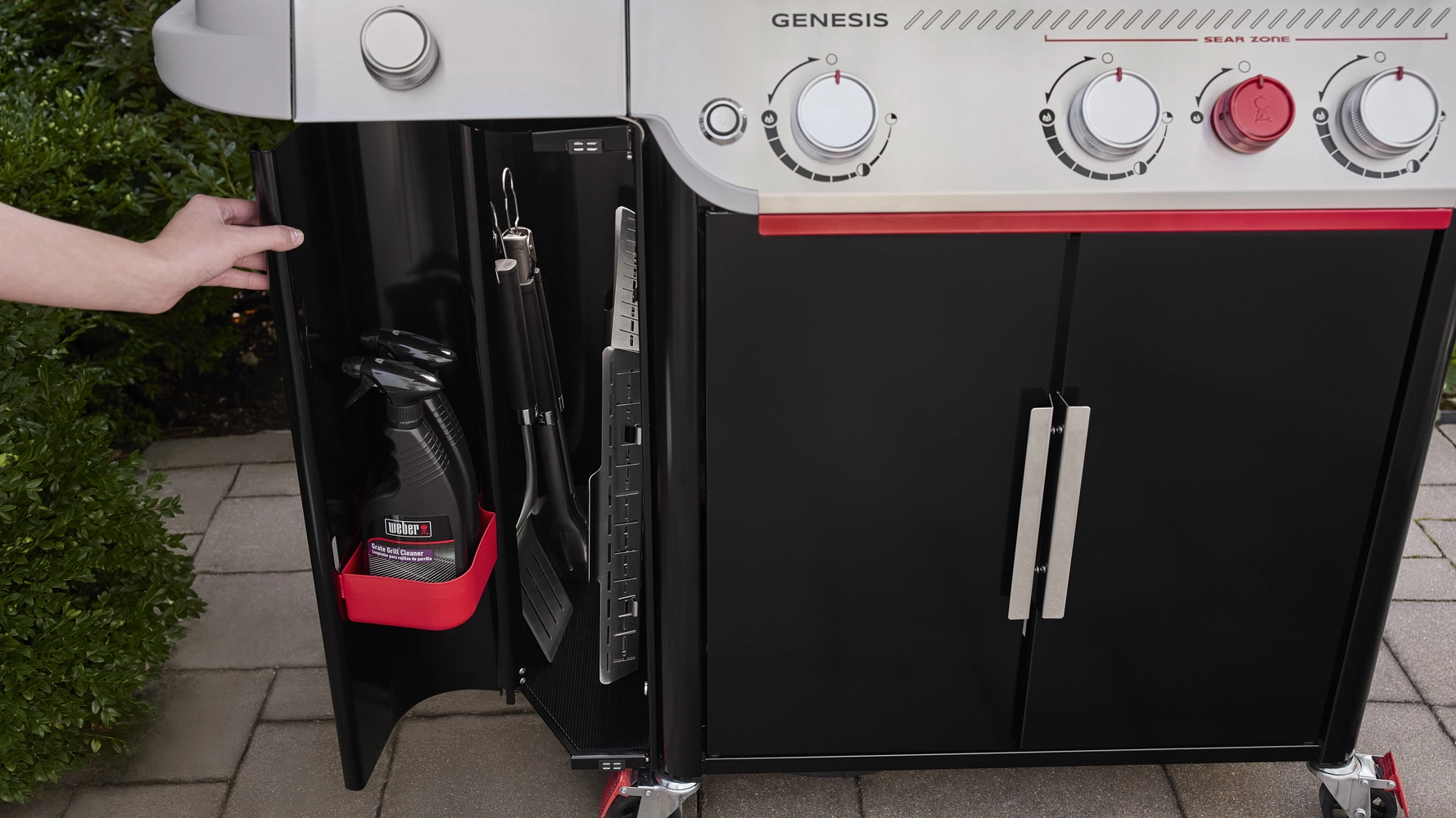 Genesis_Lifestyle_4 három égős weber genesis gázgrill crafted, works és sear zone