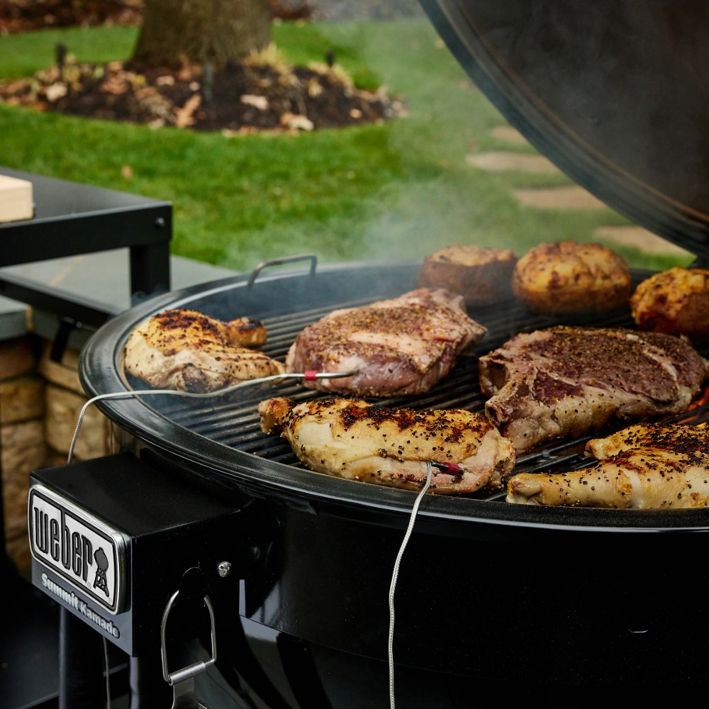 Summit Kamado GBS faszenes grill