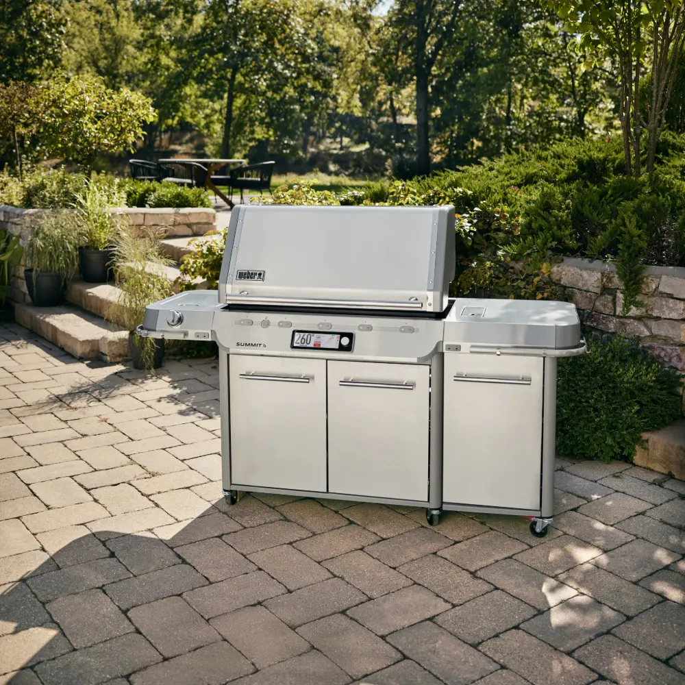 Lifestyle_6 weber summit okos gázgrill 5 égős crafted és works rozsdamentes acél