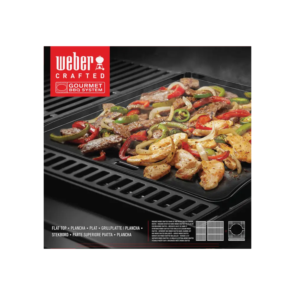 Grill lap, plancha, Weber Crafted