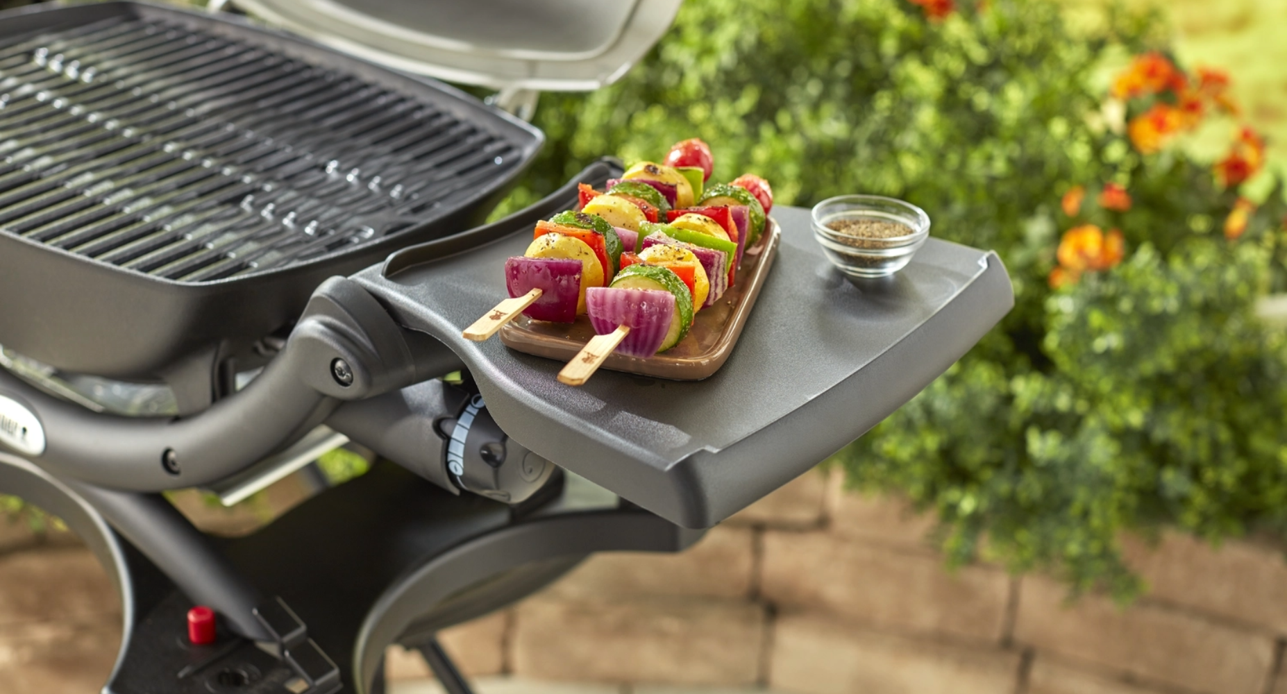 Q 100/1000 gázgrill oldalasztal készlet