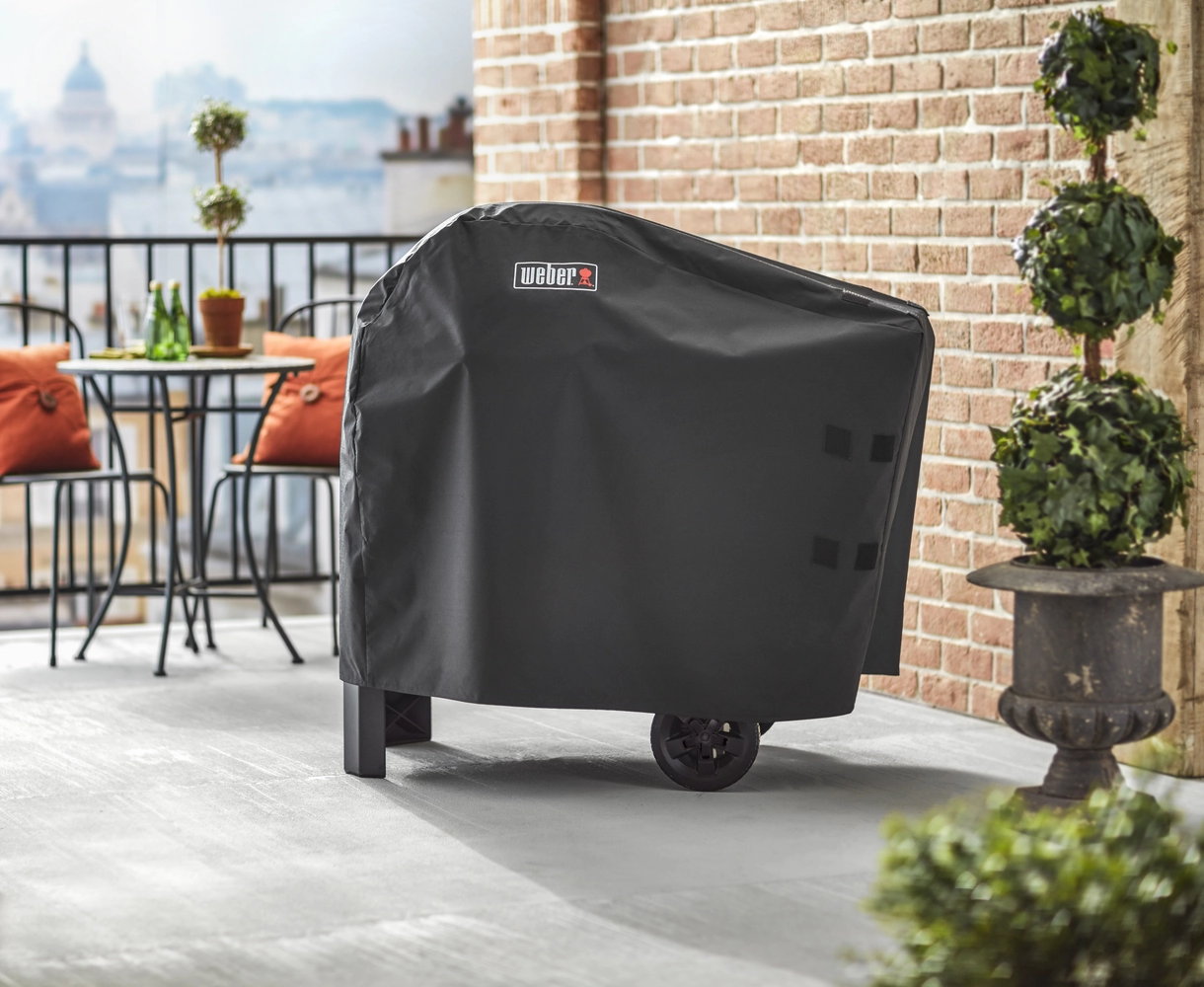 Weber Premium grill takaró, kocsival ellátott Pulse grillekhez 2 weber prémium grill takaró védőhuzat