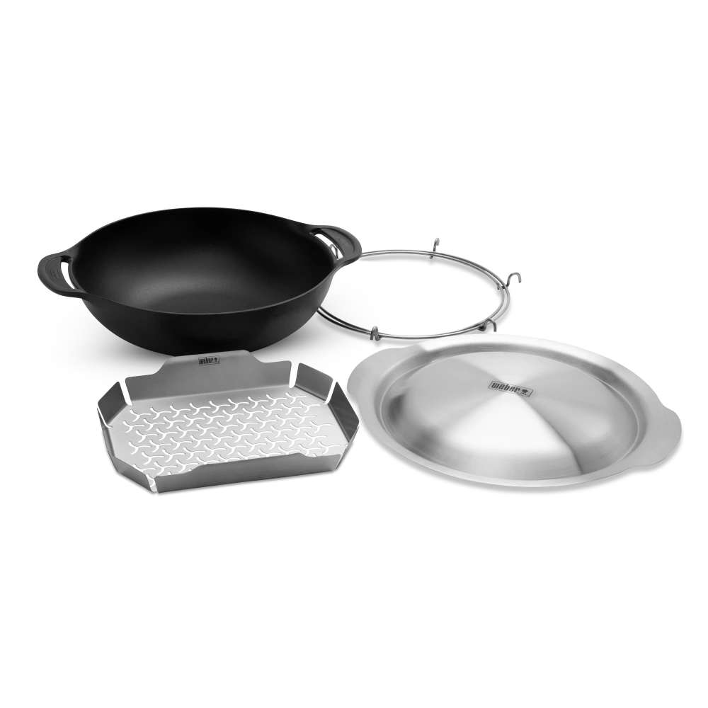 Weber Crafted wok és pároló szett