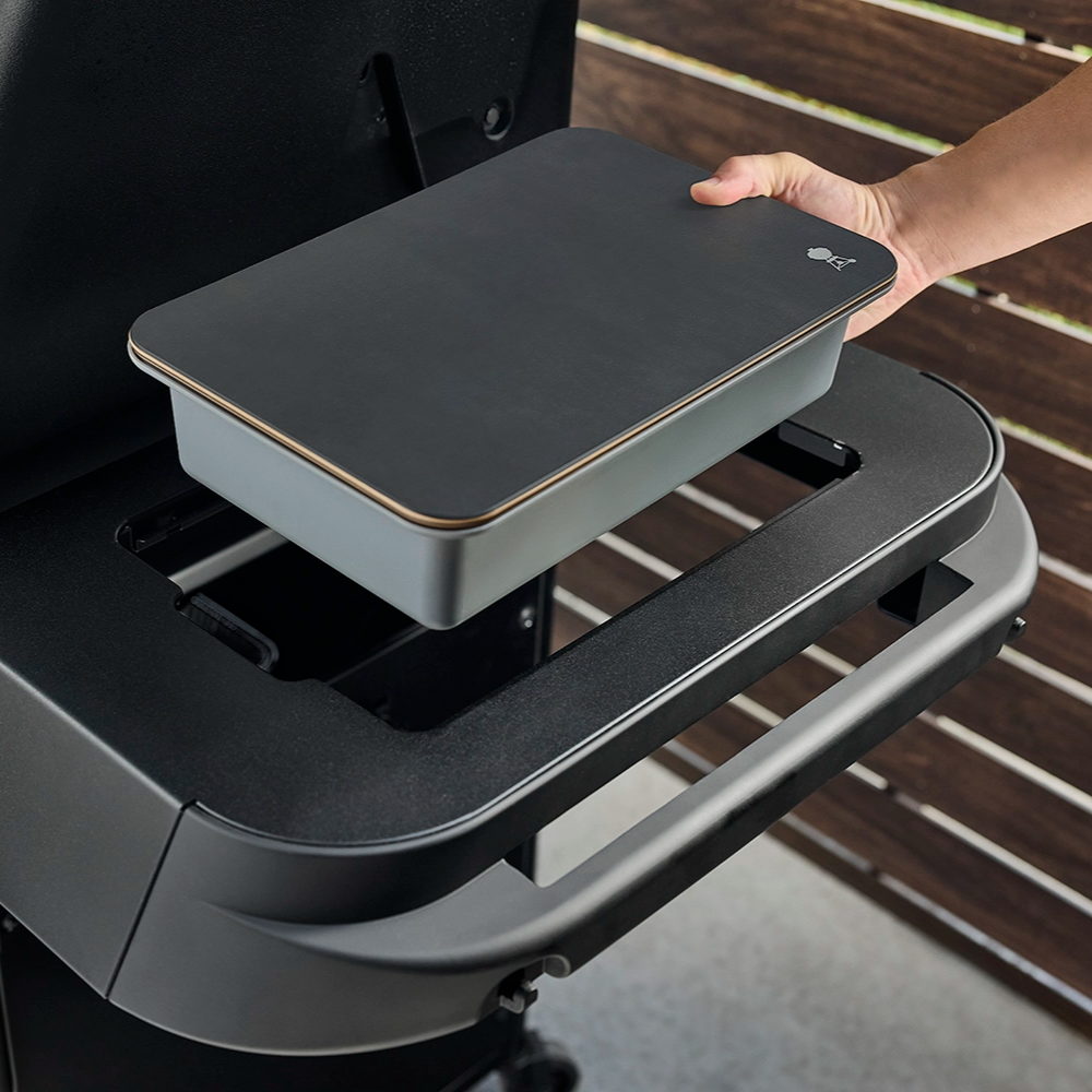 Genesis E-330WR gázgrill, WW oldalasztallal