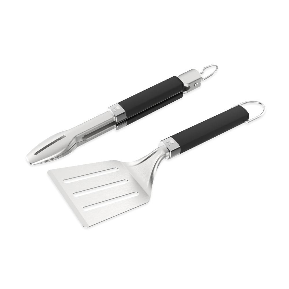 Hordozható grillcsipesz és spatula