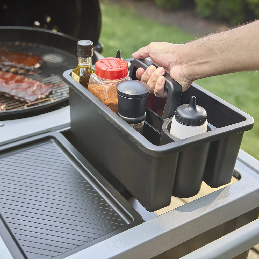 XL méretű Weber Works oldalasztal, Performer Premium Smart grill